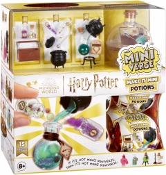 Mini-figurer MINIVERSE Make It Mini – HARRY POTTER eliksirer, display 15 stk
