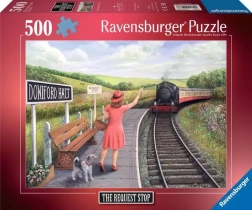 Ravensburger puslespil Stoppested på bestilling 500 brikker