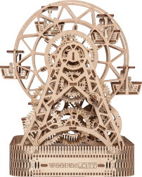 Træmodel af pariserhjul WOODEN CITY