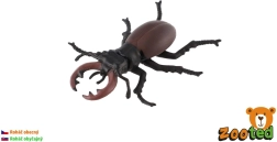 Plastfigur af eghjort 8 cm
