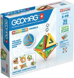 GEOMAG supercolor paneler af genanvendt plast – 35 dele