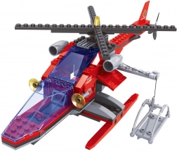 Kompatibel byggesæt BLOXO Brandvæsen – Helikopter 168 stk.