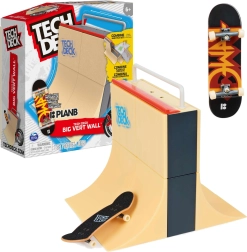 Tech Deck Big Vert Wall-rampe med fingerboard