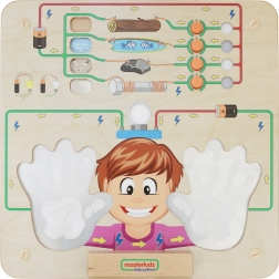 Masterkidz tavle til eksperimenter med ledningsevne