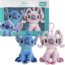 Sæt plysklips DISNEY STITCH/ANGEL 2 stk.