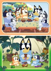 Bluey puslespil 2x24 brikker