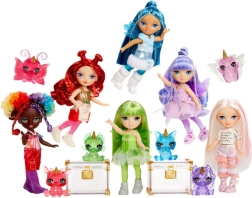 Rainbow High Littles magiske feer – dukke 13 cm med kæledyr og udskiftelige vinger