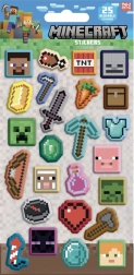 Minecraft 3D klistermærker