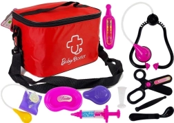 Lægesæt i taske med tilbehør Stetoskop