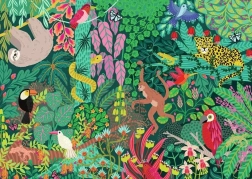 Ravensburger puslespil Magisk regnskov 1000 brikker