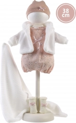 Kjole til Llorens-dukke 38 cm af organiske materialer