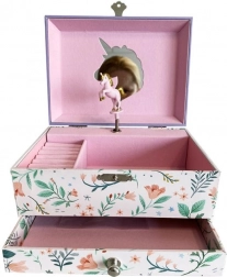 Musikalsk smykkeskrin med enhjørning