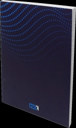 Notesbog Flexy A5 linjeret, 96 ark, mix farver