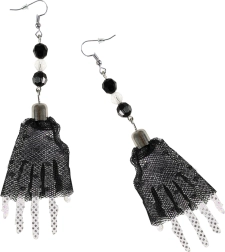 Halloween-øreringe med heksehænder