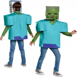 Børnekostume zombie fra Minecraft 110–122 cm (4–6 år) fra Disguise