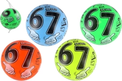Six Seven-bold med tal, 23 cm - 1 stk.