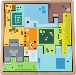 TREFL træpuslespil – hjernespil Pixel Gang