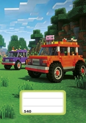 Notatbog A5 uden linjer Bilmotiv