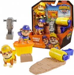 Byggesæt PAW PATROL Rubble & Crew med kinetisk sand og tilbehør