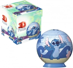Ravensburger 3D puzzlekugle Disney Stitch 54 brikker