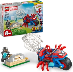 LEGO Spidey på motorcykel vs. Rhino