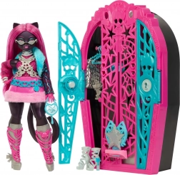 Monster High Spøgelsesagtige hemmeligheder Catty Noir – legetøj med garderobe og overraskelser