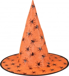 Orange heksehat til voksne