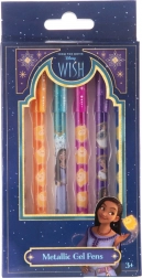 Gel-metallic penne Disney Wish 6 stk.