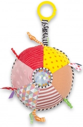 Interaktivt plyslegetøj til barnevogn BABY MIX med rangle