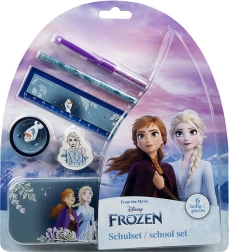 Skolesæt med Frozen motiv