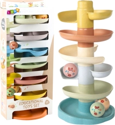 Uddannelsesmæssig kuglebane med rangle 7 niveauer