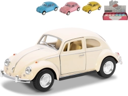Kinsmart Volkswagen Beetle 1967 metalmodel 1:64 med tilbagespulsmekanisme