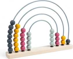 Træ regnebue-abacus BIGJIGS TOYS
