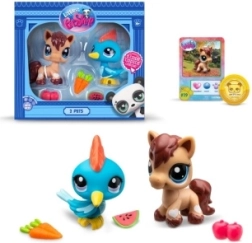 Littlest Pet Shop – sæt med 2 figurer med tilbehør, serie 1