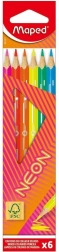 Farveblyanter Maped Neon 6 stk