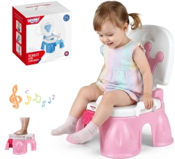 WOOPIE BABY musikalsk børnepotte 3 i 1 med stol og skammel