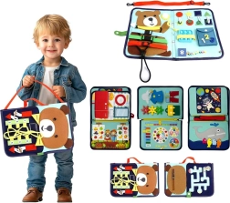 2Kids Toys sensorisk aktivitetsbog Bamse