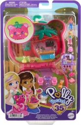Polly Pocket kompakt sæt Jordbærbamse