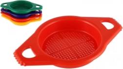 Flerfarvet plastik si til sand