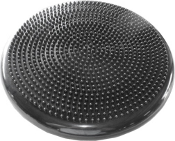Merco dobbeltsidet balancepude med massageknopper 33 cm sort - 1 stk.
