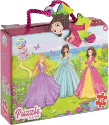 moxy puzzle prinsesser 45 brikker