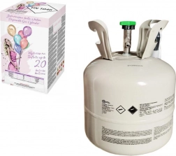 Helium til oppustning af 20 balloner