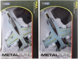 Metalfly med batteri med lyd og lys