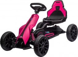 Børne pedal-gokart Baby Mix Speedster lyserød