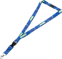 Nøglesnor med karabinhage – fodboldmotiv