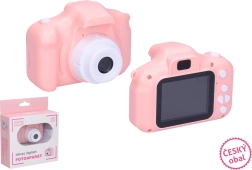 Digitalt børnekamera, pink