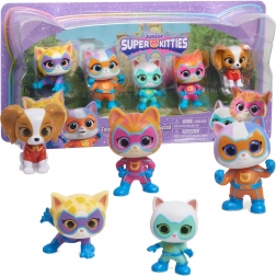 Disney Junior Super Kitties sæt med 5 figurer – killinge-teamet