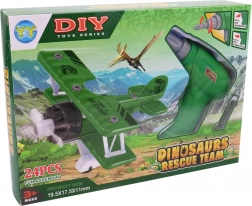 Fly til samling med boremaskine og inertihjul