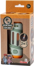 Lommelygte 2-i-1 med 360° belysning