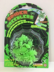 Lysende edderkopper til børn